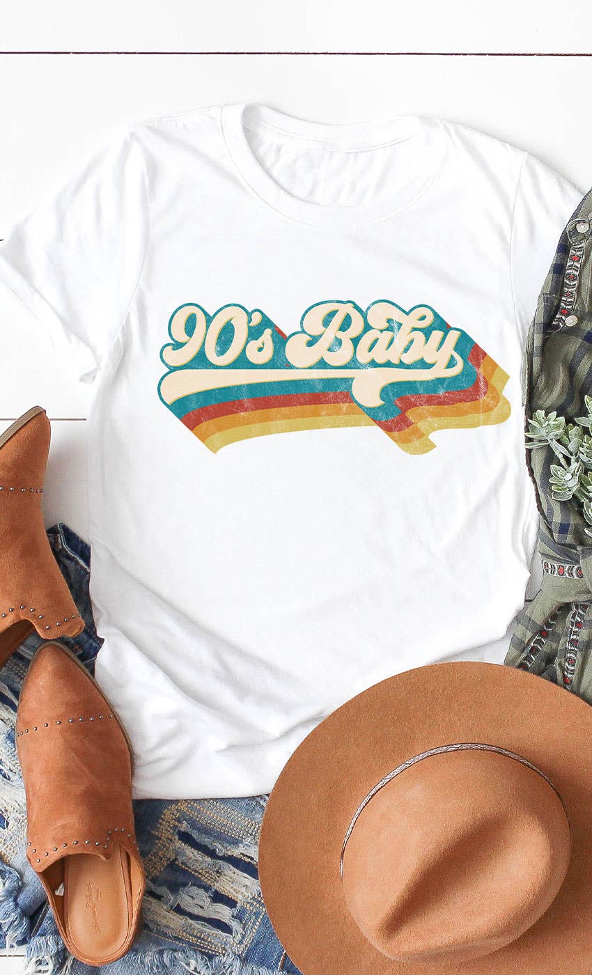 Retro 90s Baby Graphic Tee