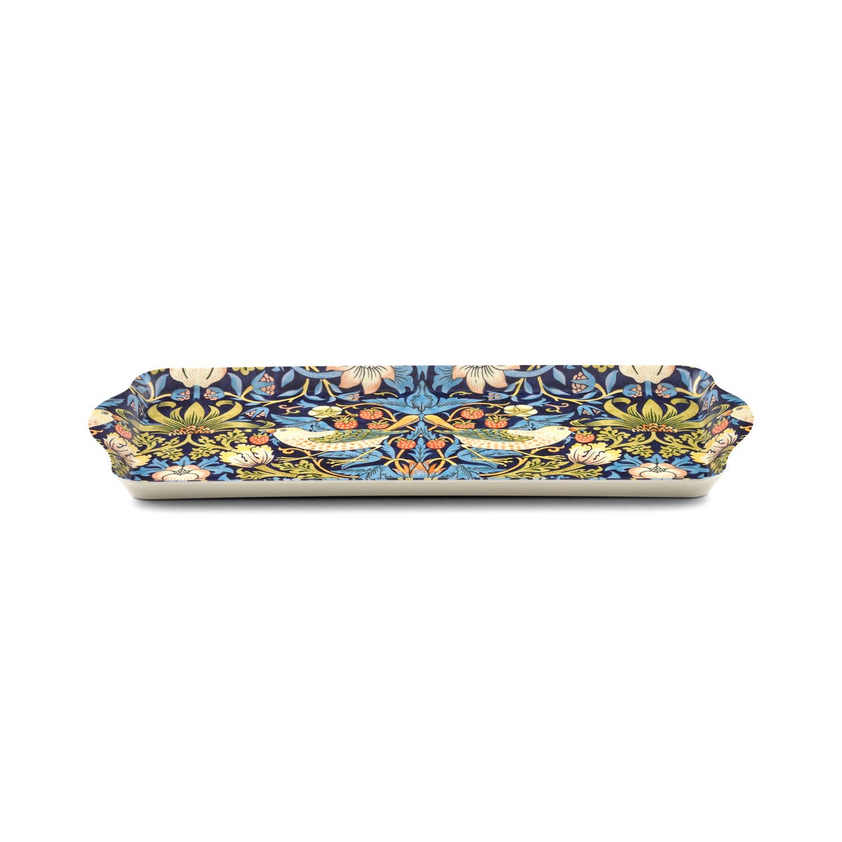 Strawberry Thief Blue by Morris & Co Melamine Sandwich Tray