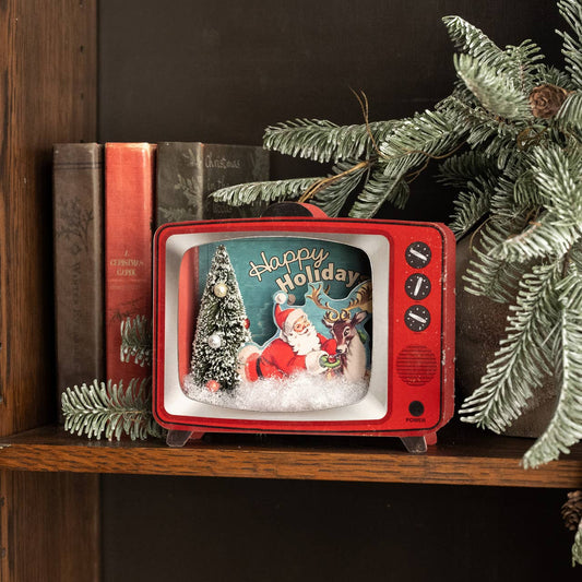 8" HAPPY HOLIDAYS TELEVISION