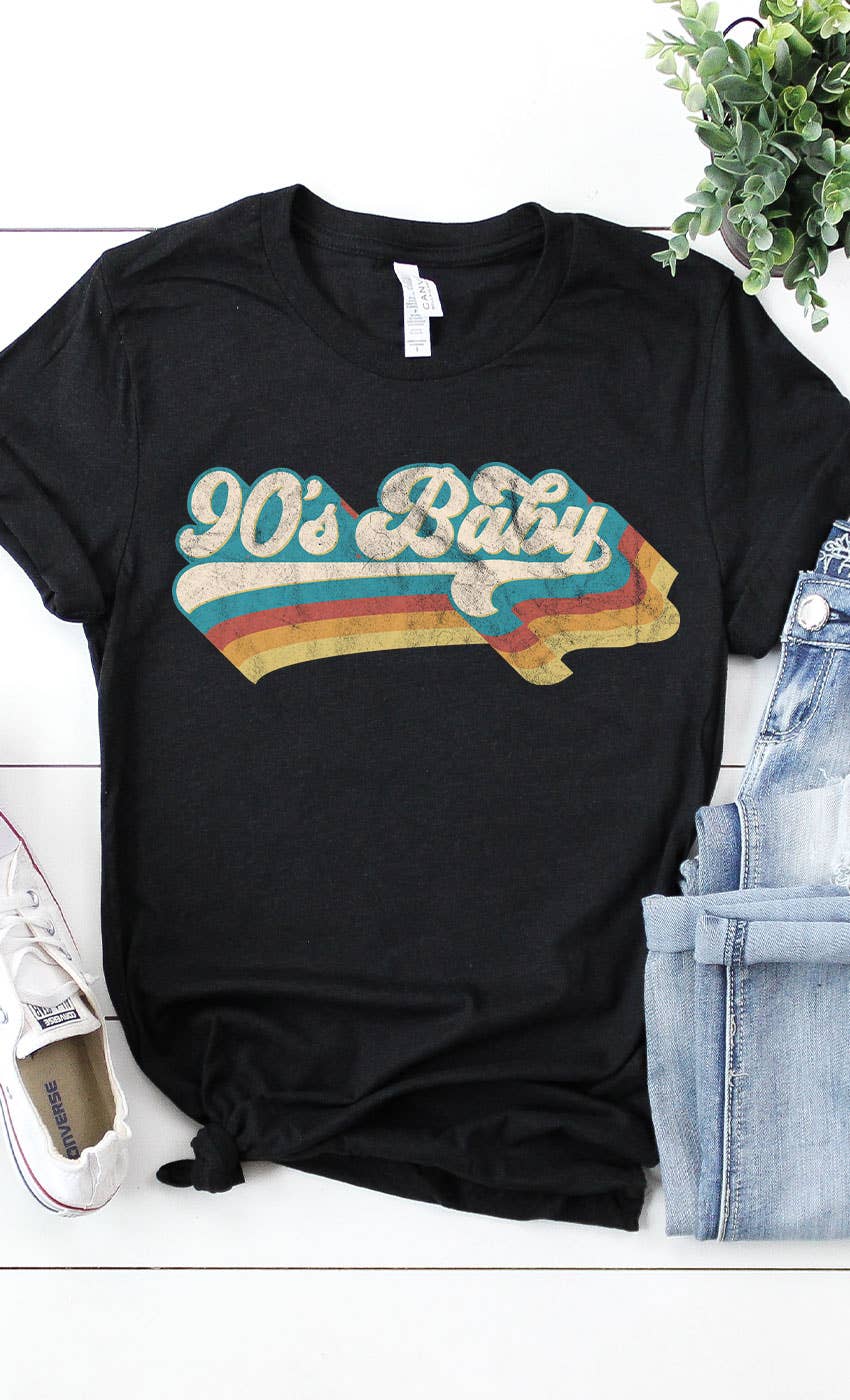 Retro 90s Baby Graphic Tee