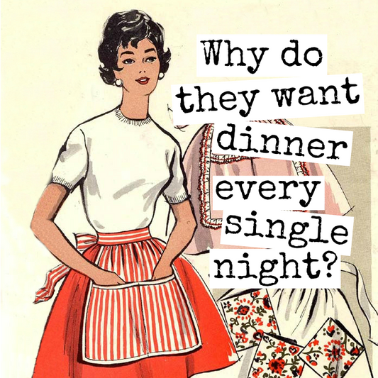 Fridge Magnet. Why Do They Want Dinner...