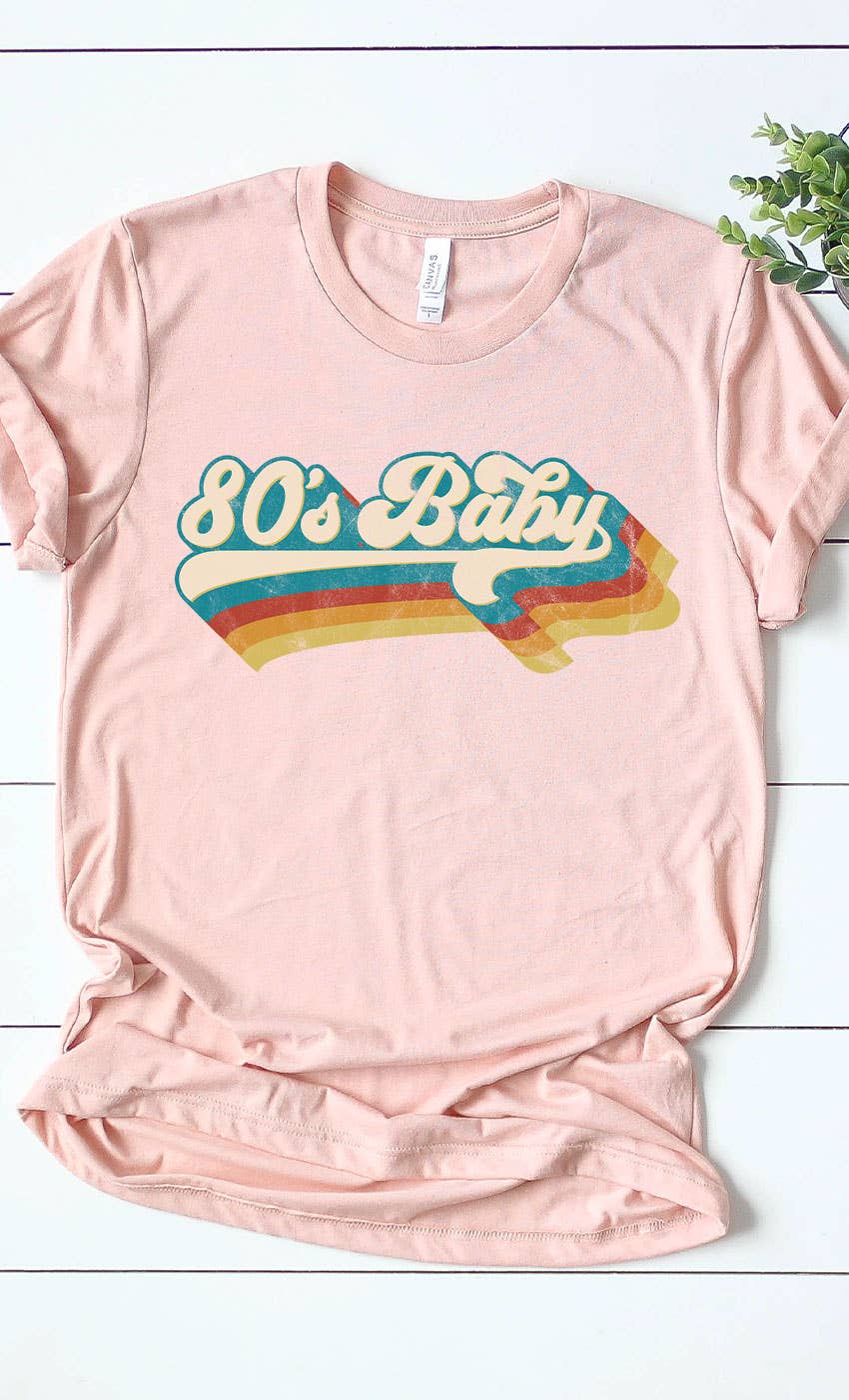 Retro 80s Baby Graphic Tee