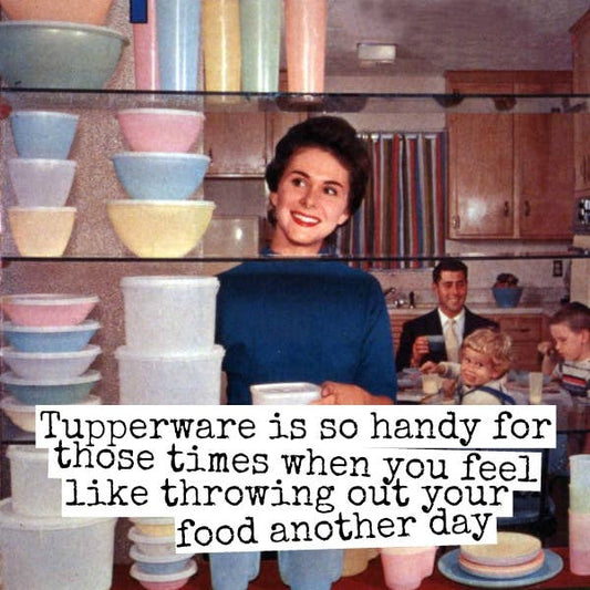 Fridge Magnet.  Tupperware Is So Handy...