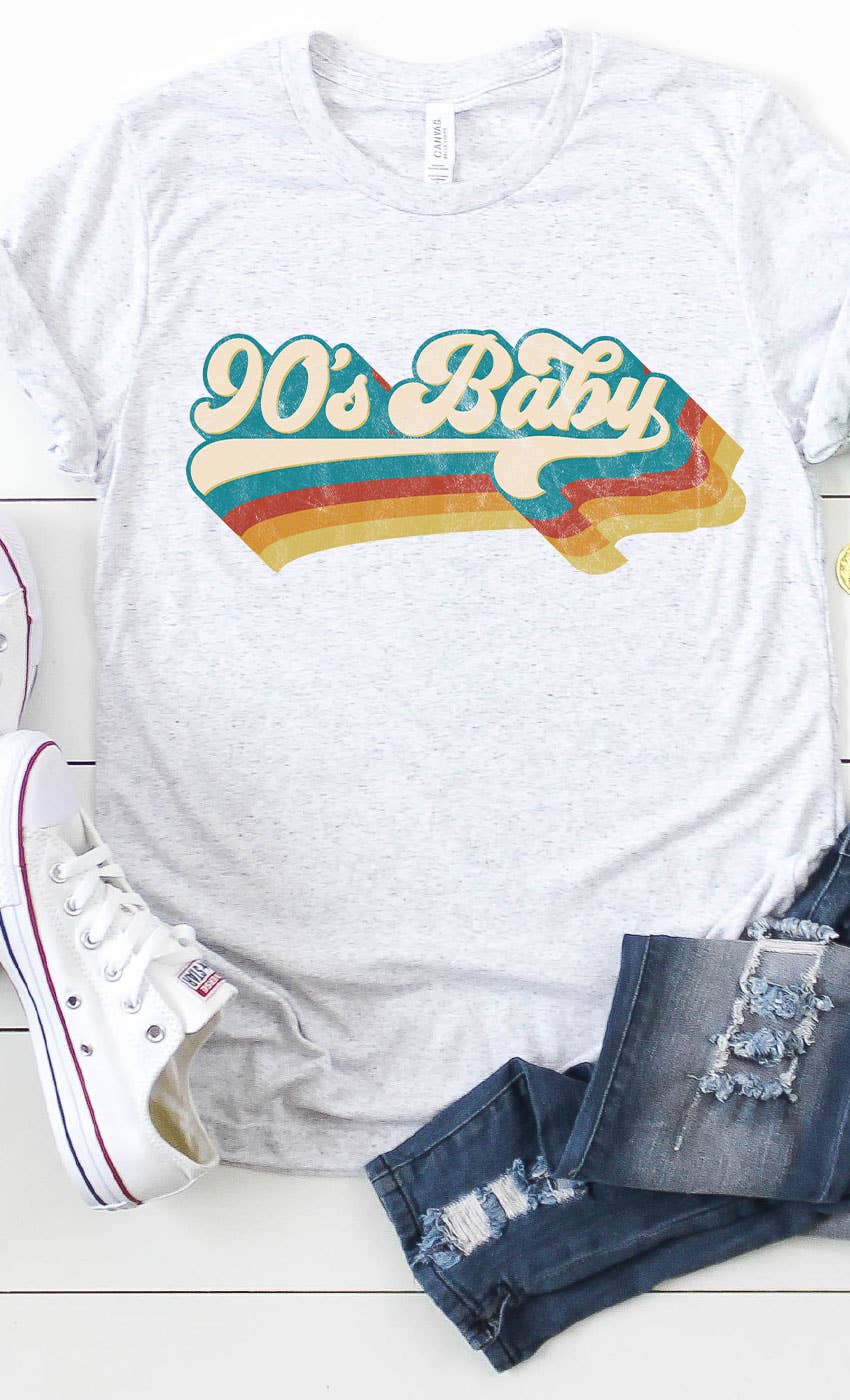 Retro 90s Baby Graphic Tee