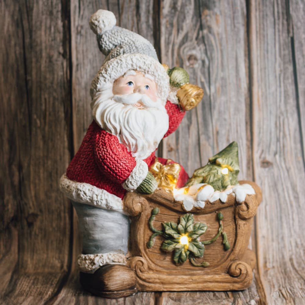 Special Delivery Santa with LED Lights — Christmas, Holiday Decorations