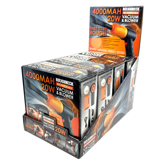 3-in-1 Rechargeable Portable Vacuum Blower Pump- 4/Display